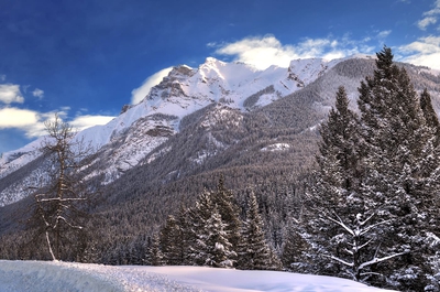  Mountains Winter Banff